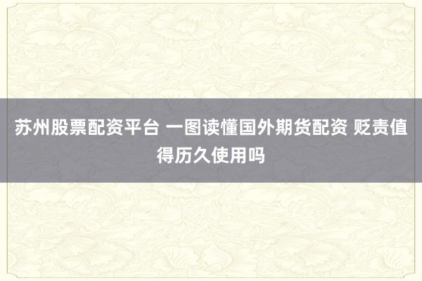 苏州股票配资平台 一图读懂国外期货配资 贬责值得历久使用吗