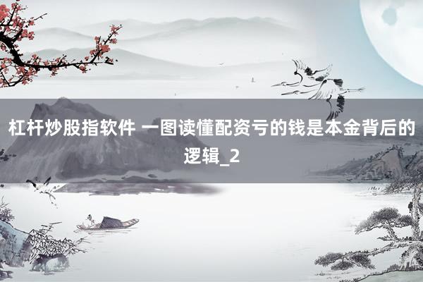 杠杆炒股指软件 一图读懂配资亏的钱是本金背后的逻辑_2
